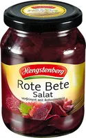 Salát z červené řepy Hengstenberg rafinovaný s červeným vinným octem ve sklenici 330g