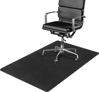 ZOLTA ochranná podložka pod tvrdé podlahy 0,5 mm 120 x 90 cm černá - podložka pod kancelářskou židli - podložka pod kancelářskou židli a stůl - podložka pod stůl - černá