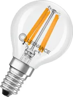 LEDVANCE LED CLASSIC CRI97 4.2W 927 klar E14 Lampe 470lm 2700K warmweiss 97Ra wie 40W dimmbar 4099854065750
