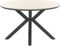 Garden Impressions Edison Tisch Ø 122 cm - light teak Vironwood