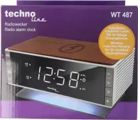 Technoline WT 487 Uhrenradio/Küchenradio Weiss