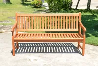 3-Sitzer Bank Gartenbank Parkbank Sitzbank Holzbank Garten Eukalyptus