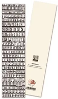 Lesezeichen 9124 Tipographie Druck