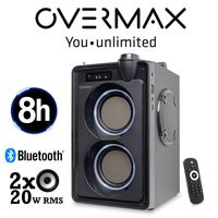 Prenosný Bluetooth BASS reproduktor Overmax SoundBeat 5.0 Musicbox Rádio FM