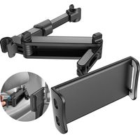 360°KFZ Tablet Kopfstützenhalterung Tablet Halterung Auto Autohalter für Smartphone Ipad 4-10.5"