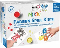 KREUL Fingerfarbe "MUCKI" Farben Spiel Kiste Set