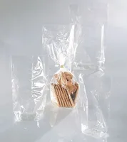 folia 281/00 Zellglasbeutel ohne Druck, Bodenbeutel, 115x190mm, transparent (100er Pack)