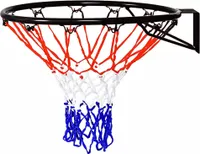 STREETSKILLER Basketballkorb mit Wandhalterung, 45 cm Stahlkorb, für Innen- & Außenbereich, inkl. Montagezubehör - robust & leicht zu befestigen|SSK-3