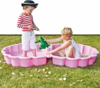 Sandkasten Schale Rosa 87x87cm