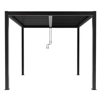 nabbi Hliníková pergola Lotan 300x400 cm - čierna