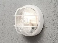 LED Kellerleuchte, Außenleuchte zur Fassadenbeleuchtung, Terrassenlampe, Weiß
