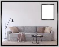 Aluminium Bilderrahmen Prospero 60 x 85 cm Stabil