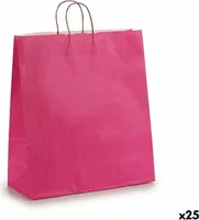Papiertaschen Rosa 16 x 57,5 x 46 cm (25 Stück)