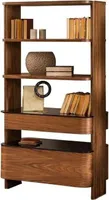 Standregal Büroregal Braun Holz Büro Bücher Regale Design JVmoebel
