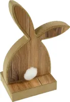 Holz Deko Osterhase in MDF 14cm