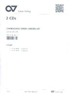 Chorissimo green  Medien-Paket (Playback-CD und Audio-CD)