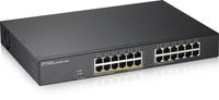 Zyxel GS1900-24EP 24-Port Switch, 12 PoE+ Ports