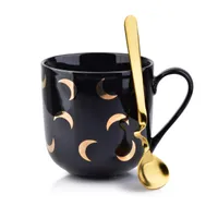Kubek Lola Z Ňāyňľeczkńö 480 ml Moon Black