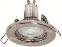 Ledvance LED Einbauleuchte 3-er Set GU10 nickel gebürstet rund