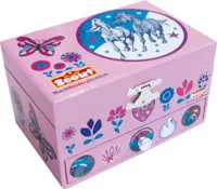 Scout Kinder Schmuckkästchen mit Spieluhr Mädchen Pink 210000001