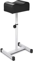 GOPLUS Pediküre Hocker, Maniküre Fußhocker von 45-65 cm höhenverstellbar, Beinauflage Beinstütze für Nagelpflege, Salon & Spa, Schwarz