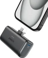 Anker Nano Powerbank (22,5W, integrierter USB-C Konnektor) Black Stone