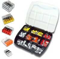 Wago Sortimentsbox mit 110 Stück WAGO Klemmen | Serie 2273 | Box Set Verbindungsklemme
