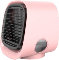 INF Chladič vzduchu 4v1 ventilátor/zvlhčovač/čistička vzduchu s růžovou LED