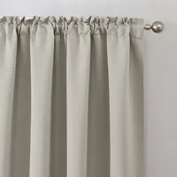 Blickdichte Gardine #9018 / Kräuselband / Beige / 140x175cm