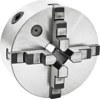 Möbel 4-Backen-Drehfutter Selbstzentrierend 160 mm Stahl DE27796