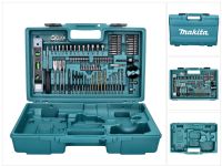 Makita Transportkoffer Bit Bohrer Wasserwaage Lochsäge 102 tlg. für Akku Schlagschrauber DTD und Schlagbohrschrauber DHP