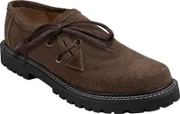 Trachtenschuhe Haferlschuhe Lederschuhe Braun, Schwarz & Kastanienbraun, Schuhgröße:45, Farbe:Dunkelbraun