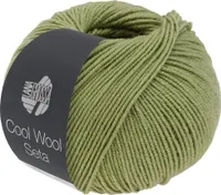 Lana Grossa - Cool Wool Seta 0022 ahorngrün