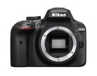 Nikon D3400 Body (nur Gehäuse, ohne Objektiv) Spiegelreflexkamera schwarz