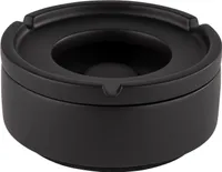 Popielniczka wietrzna APS Element, wysokość: 50 mm, ø: 105 mm, czarna