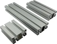ALU Profil Aluprofil 40x80mm Nut 8 Aluminium Systemprofil Typ I 200cm 2000mm