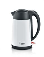 Bosch DesignLine TWK3P421, Wasserkocher ,weiß/schwarz, 1,7 Liter