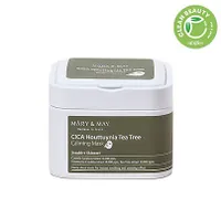 Mary&May CICA Houttuynia Tea Tree Calming Mask, 30szt - Maseczki do twarzy o działaniu kojącym