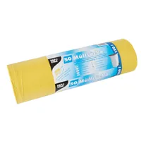 PAPSTAR Müllbeutel 120,0 l gelb 40,0 µm, 50 St.