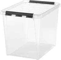 Úložný box SmartStore CLASSIC 16 25 litrov priehľadný / čierny