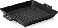 LAVA Brat-/Servierpfanne 26 x 26 x 4 cm mit Gusseisen emailliert