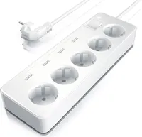 Listwa wielogniazdowa BEARWARE Gniazdo wielogniazdowe 3680W, 5-drożne