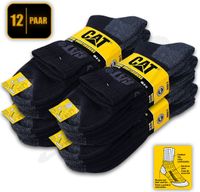 Caterpillar 12 Paia Di Calze / Calze Da Lavoro / Scarpe Da - Foto 14