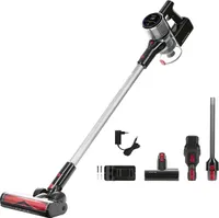 INVICTUS Invictus Invictus X9 Facelift kabelloser Handstaubsauger, 14-teilig, weiß-orange, 450 Watt, 25,2 Volt