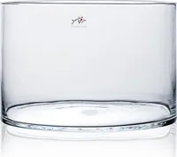 CYLI XXL cylindrical vase - klar - 30x30x20cm - Glas