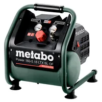 Metabo Kompressor Basic 160-6 W OF (Kessel 6 l, Max. Druck 8 bar,  Ansaugleistung 160 l/min, Füllleistung 65 l/min, Max. Drehzahl 3500 /min,  kompaktes Design) 601501000 : : Baumarkt