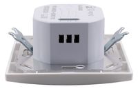 Unterputz IR Bewegungsmelder McPower "Flair", 160°, 750W, LED geeignet, weiß, matt