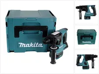 Makita DHR242ZJ, Czarny, Niebieski, 2,4 cm, 950 RPM, 2 J, 4700 bpm, 1,3 cm