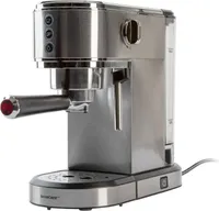 SILVERCREST Siebträgermaschine Espressomaschine Slim SSMS 1350 B2 für Espresso