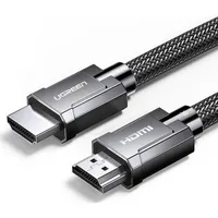 Ugreen kabel przewód HDMI 2.1 8K 60 Hz / 4K 120 Hz 3D 48 Gbps HDR VRR QMS ALLM eARC QFT 2 m szary (HD135 70321)